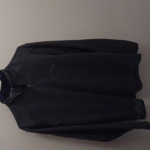 COLUMBIA LIGHTWEIGHT FRONT ZIP JACKET.  SOMEWHAT DRESSY.  EXCELLENT CONDITION.